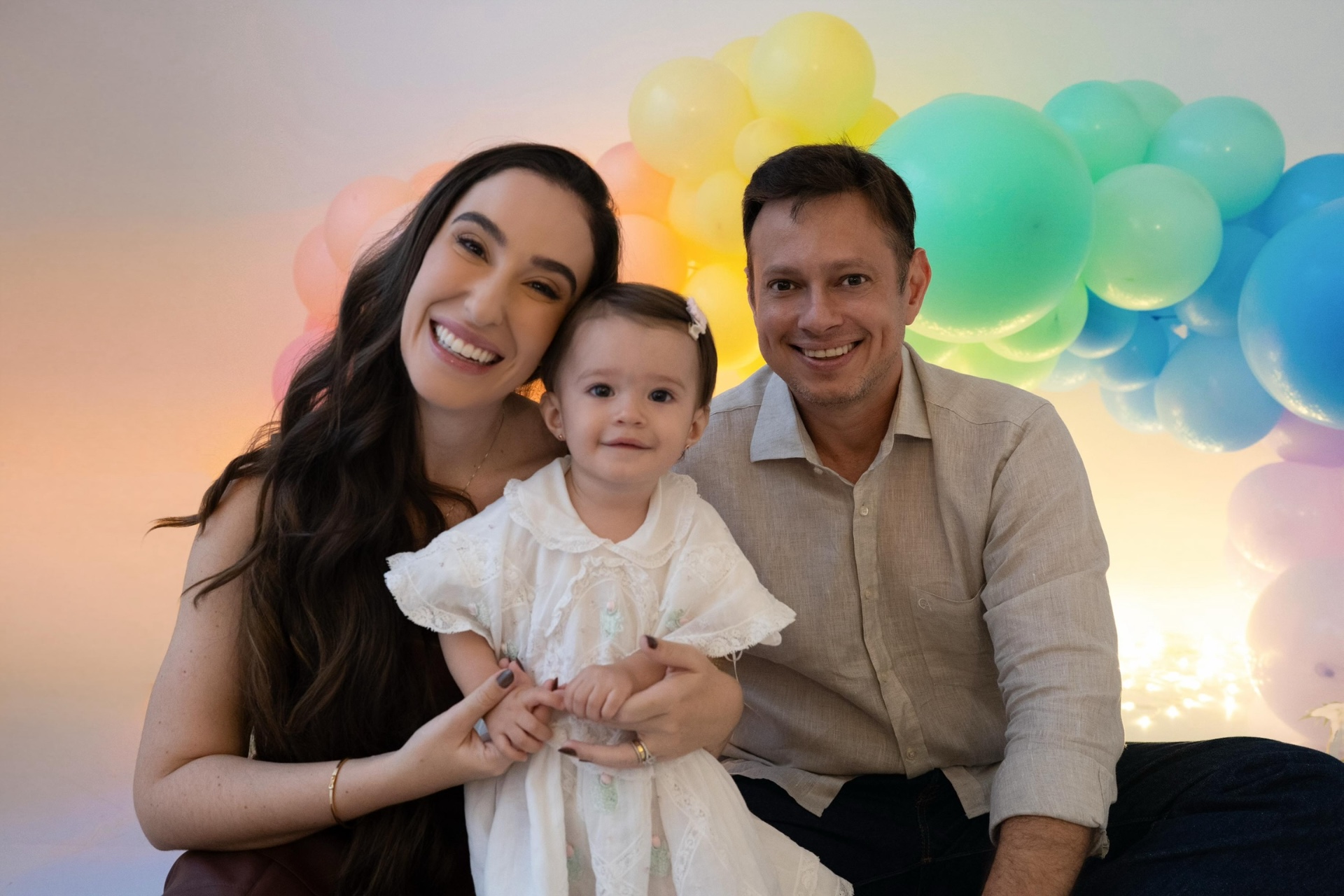 Gabriela, Marcelo e Sofia