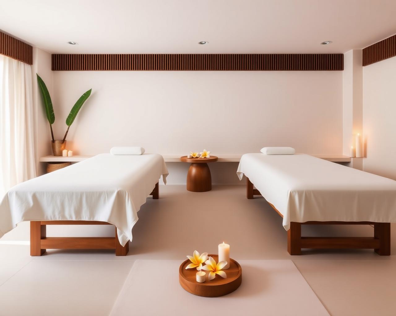 Massagem para casal no spa